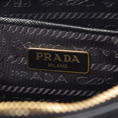 Prada Saffiano Small Camera Crossbody Bag Black 6 of 10