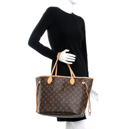 Louis Vuitton Monogram Neo Neverfull MM Rose Ballerine 2 of 15