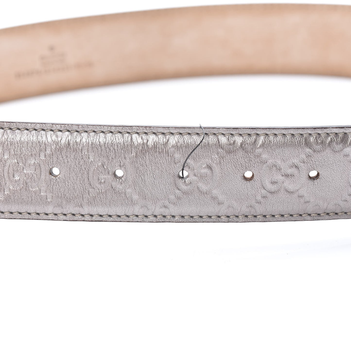 Guccissima Interlocking G Belt 90 36 Mauve