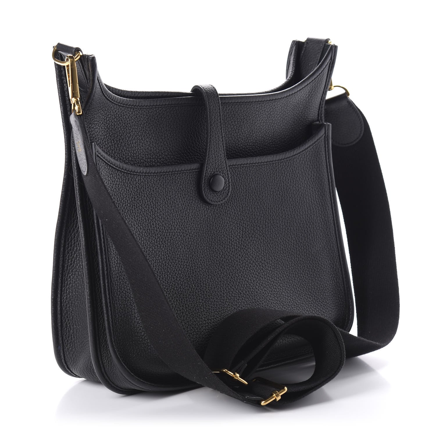 Hermes Taurillon Clemence Evelyne III PM Black 3 of 10