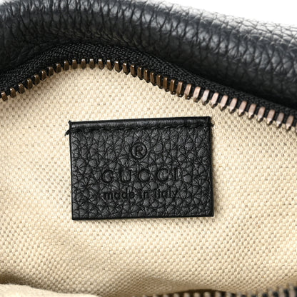 Gucci Grained Calfskin Small Logo Belt Bag Black 6 of 10