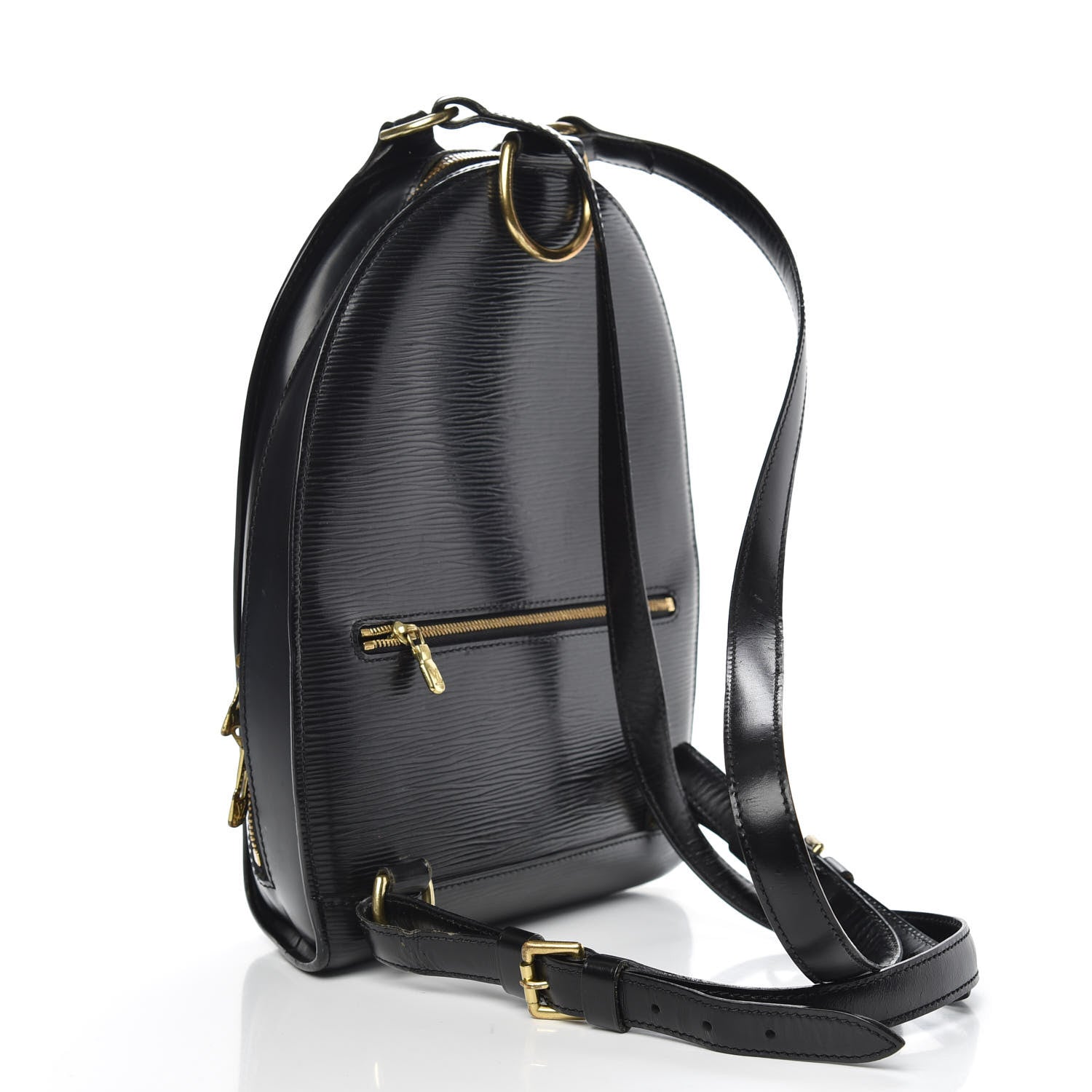Louis Vuitton Epi Mabillon Backpack Black 2 of 12