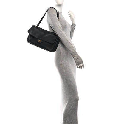 Chanel Grained Calfskin Small Souplissimo Maxi Flap Black 2 of 10