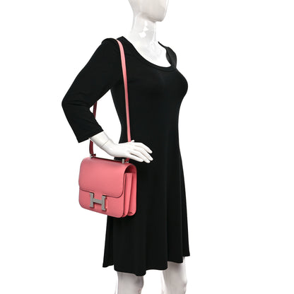 Hermes Epsom Constance 24 Rose Confetti 2 of 10
