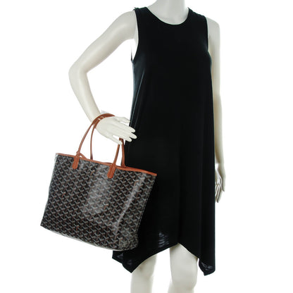 Goyard Goyardine Saint Louis PM Black Gold 2 of 6