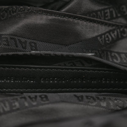 Balenciaga Agneau Arena Graffiti All Over XXS Souvenir Belt Bag Black White 7 of 7