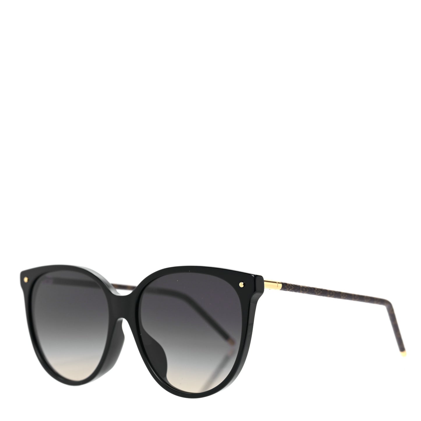 Monogram Acetate Charlotte Sunglasses Z0781E Black