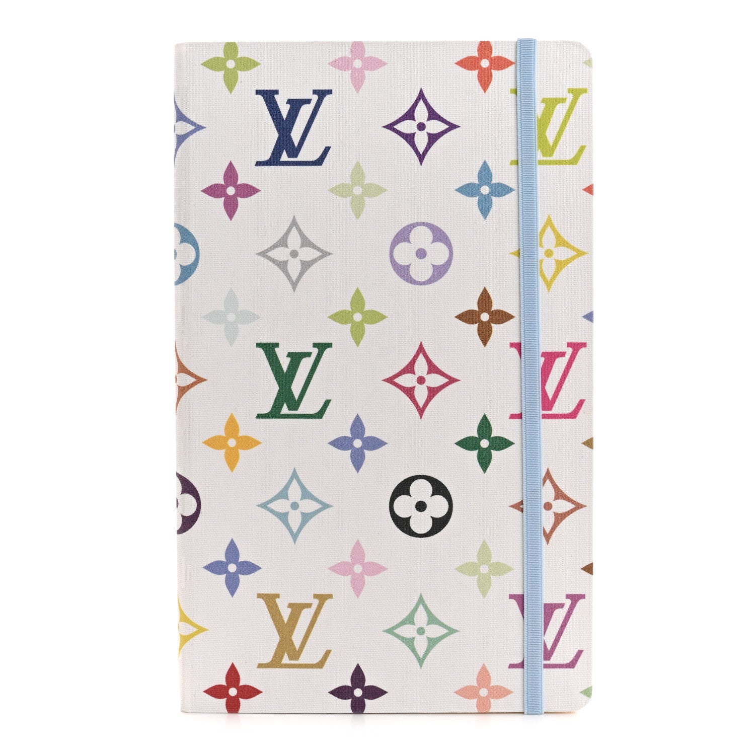Louis Vuitton LV x TM Monogram Multicolor Jane Notebook MM White 1 of 7