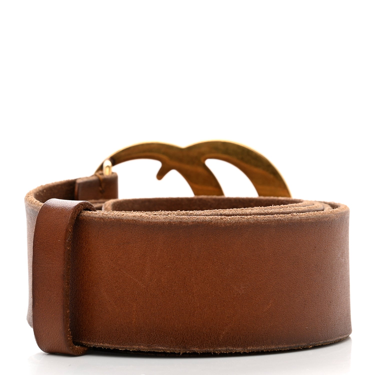 Gucci Faded Calfskin Double G 40mm Belt 90 36 Cuir 2 of 5