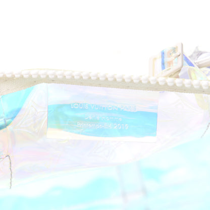 Louis Vuitton PVC Monogram Keepall Bandouliere 50 Iridescent Prism 5 of 9