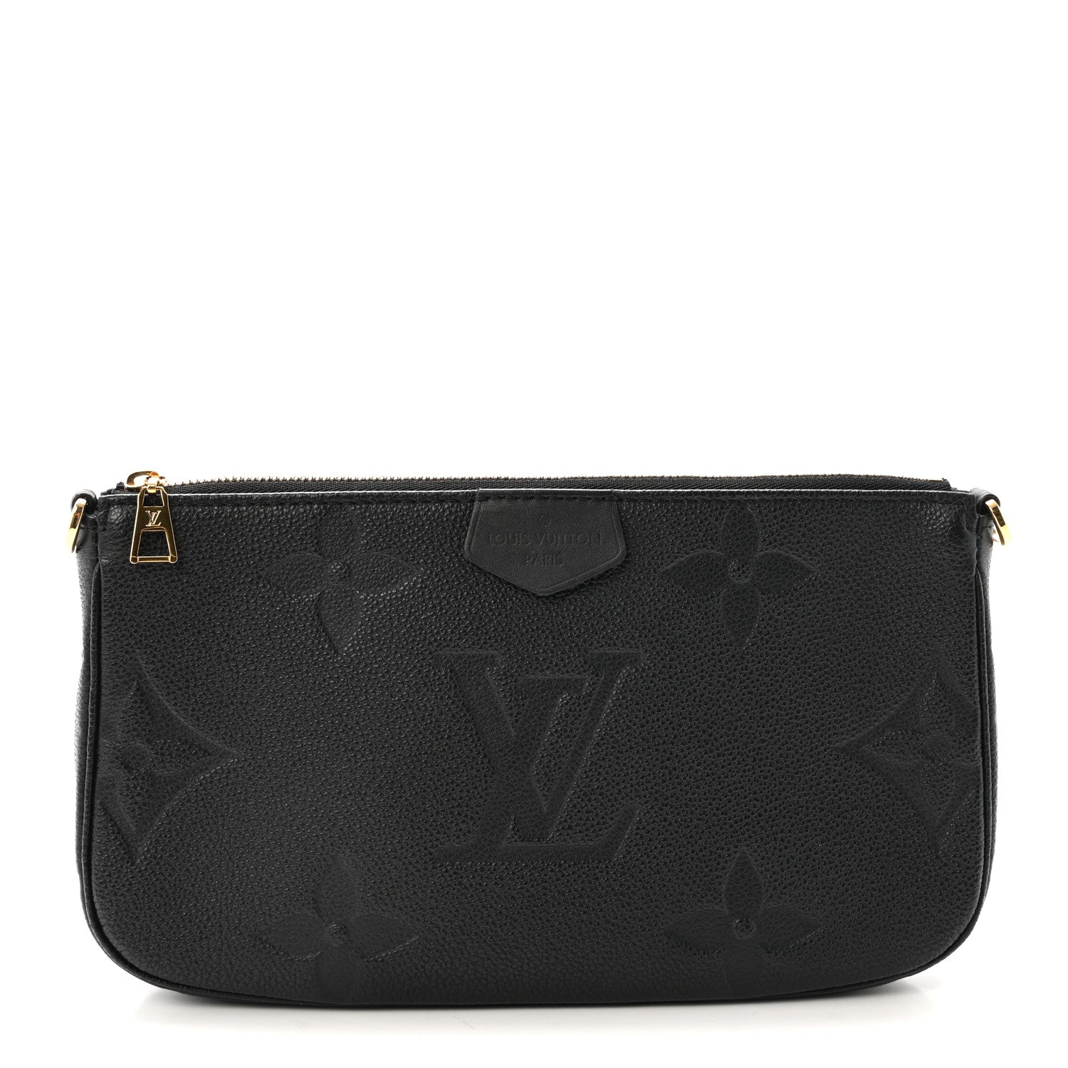 Louis Vuitton Empreinte Monogram Giant Multi Pochette Accessories Large Pochette Black 1 of 6