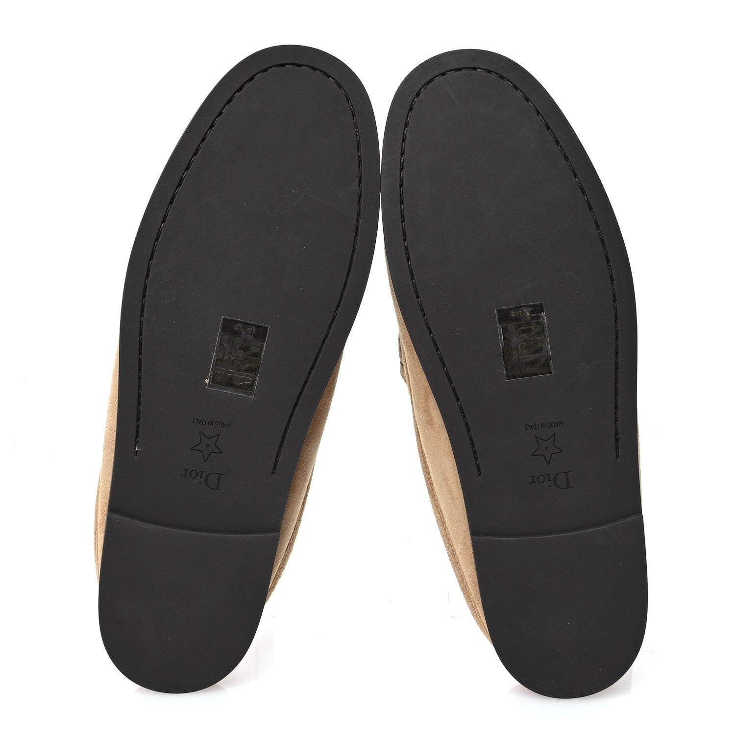 Christian Dior Suede Goatskin Boy Loafer Mule 38.5 Chestnut 5 of 9
