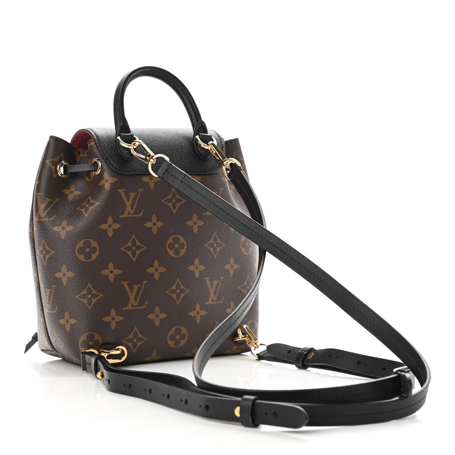 Louis Vuitton Monogram BB Montsouris NM Backpack Black 4 of 19