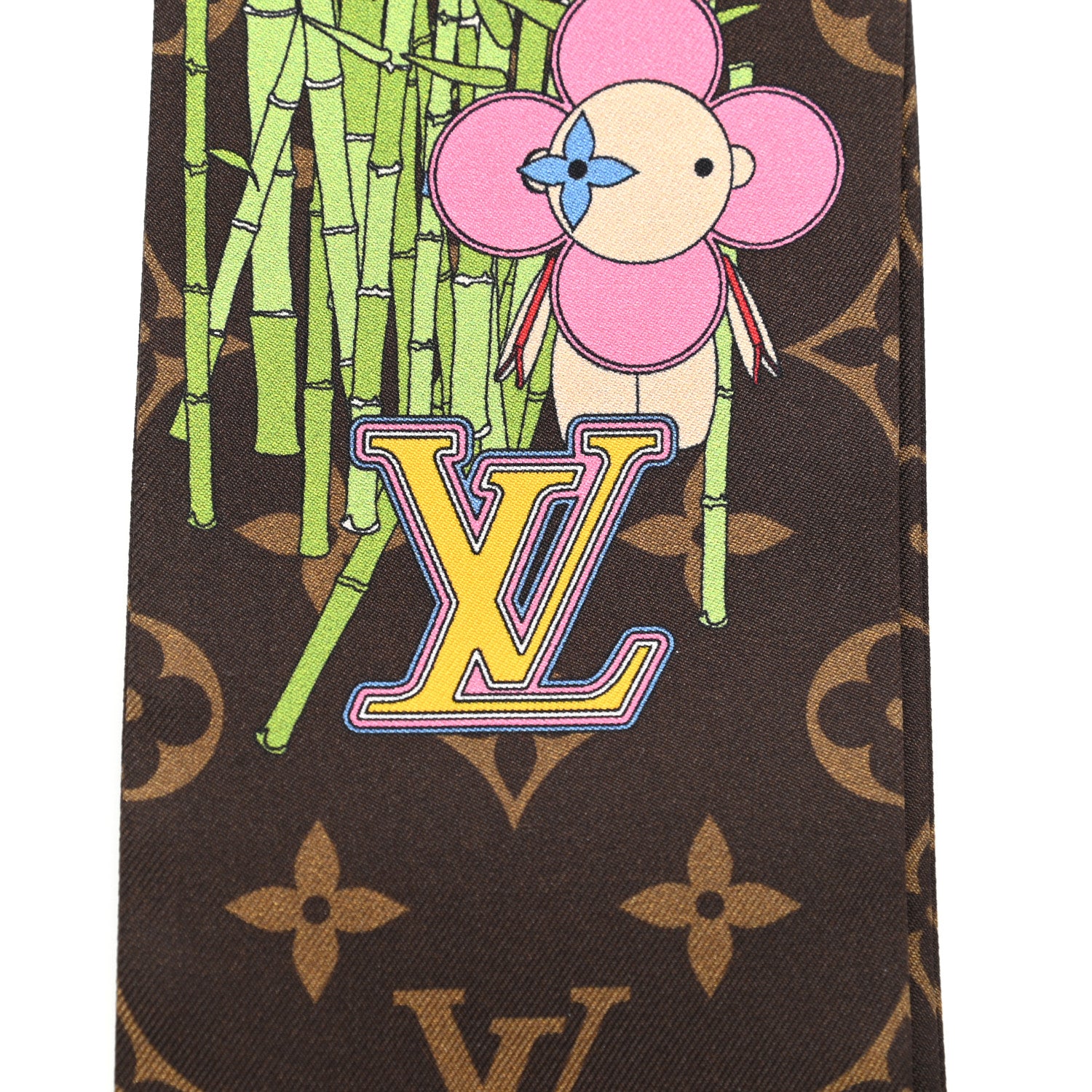 Louis Vuitton Silk Monogram 2021 Christmas Animation China Bandeau 4 of 5