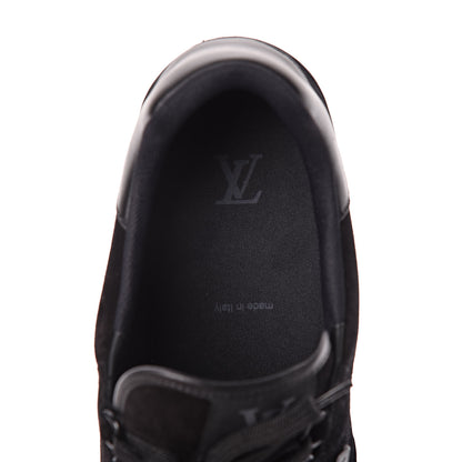 Louis Vuitton Suede Uniform Sneakers 10.5 Black 6 of 7