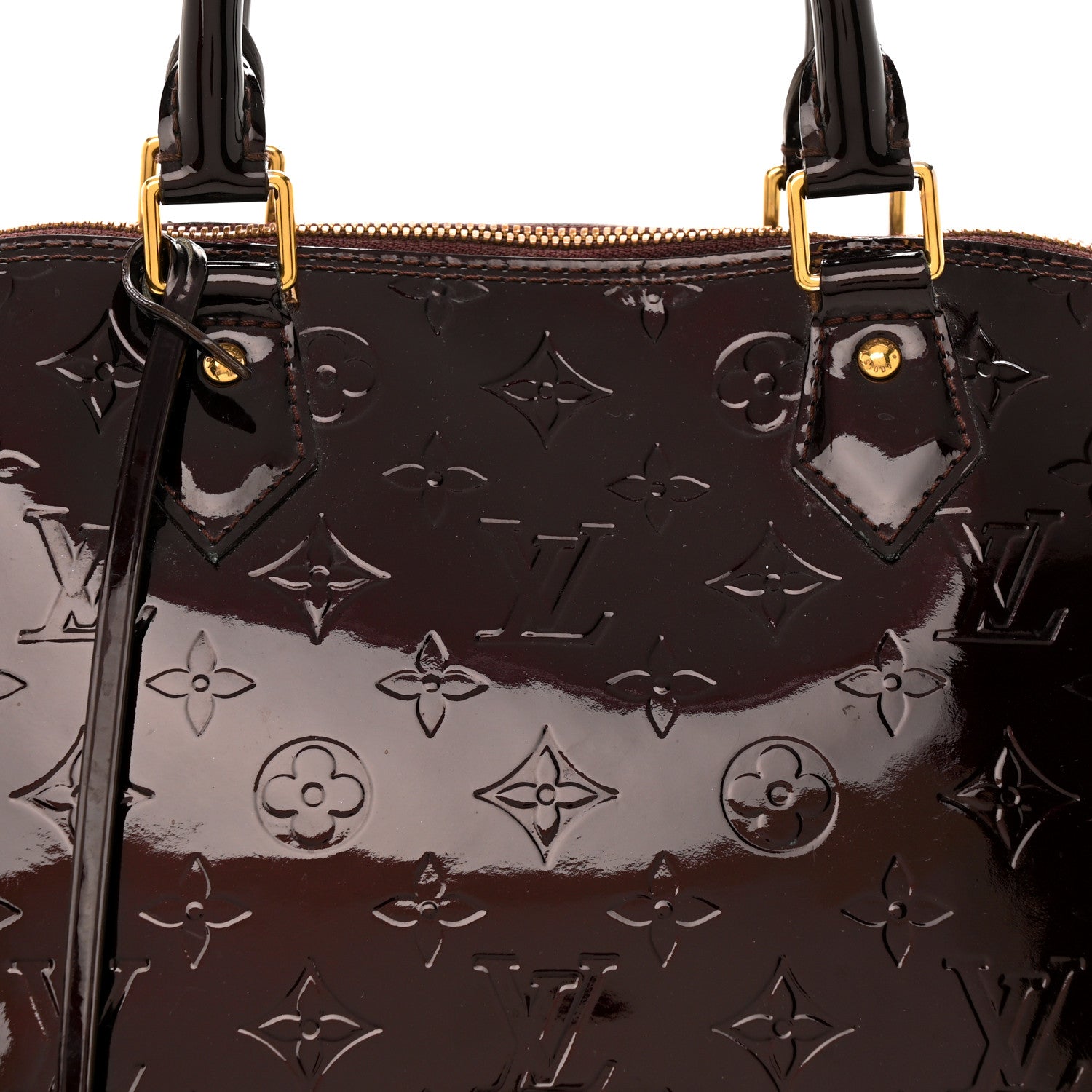 Louis Vuitton Vernis Alma GM Amarante 8 of 22