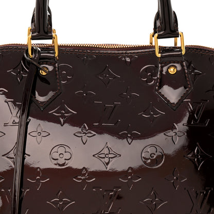 Louis Vuitton Vernis Alma GM Amarante 8 of 22