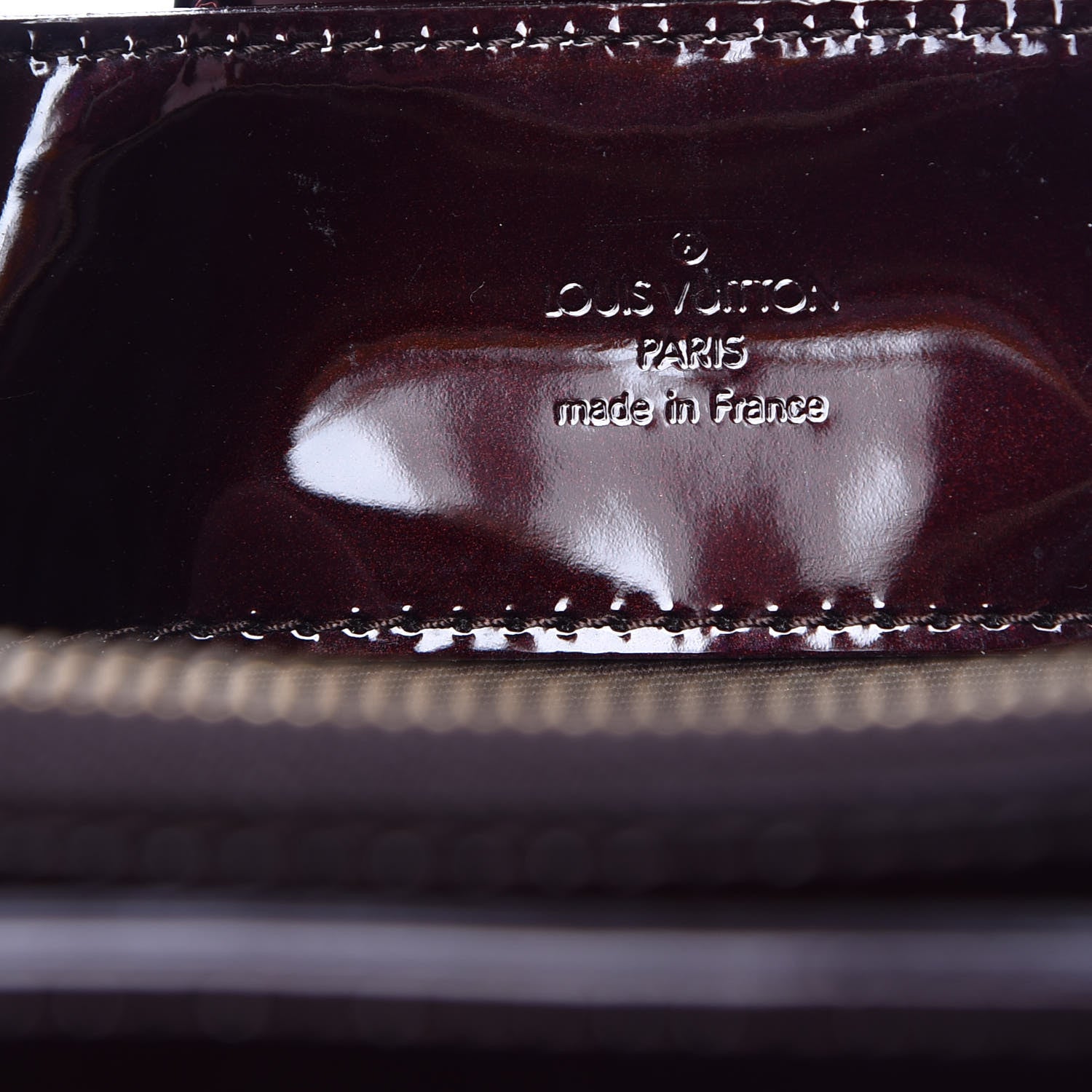 Louis Vuitton Vernis Melrose Avenue Amarante 7 of 9