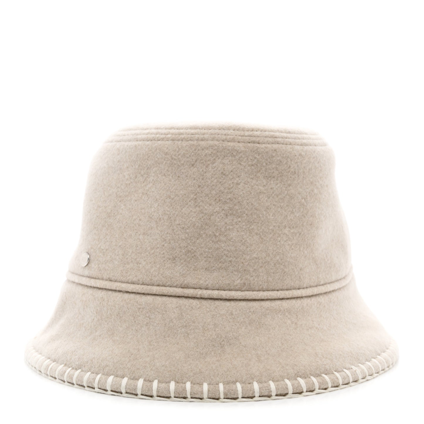 Wool Cashmere Harper H Point Avalon Bucket Hat 59 Corde Ecru
