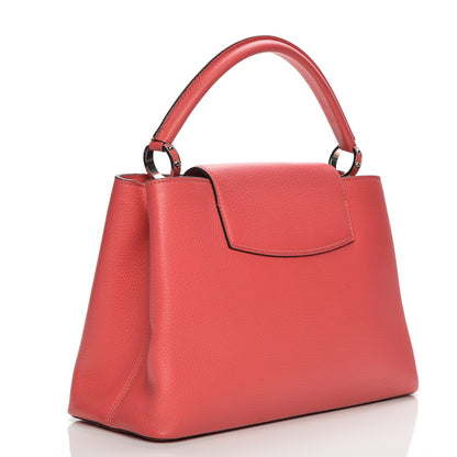 Louis Vuitton Taurillon Capucines MM Rose Litchi 3 of 6