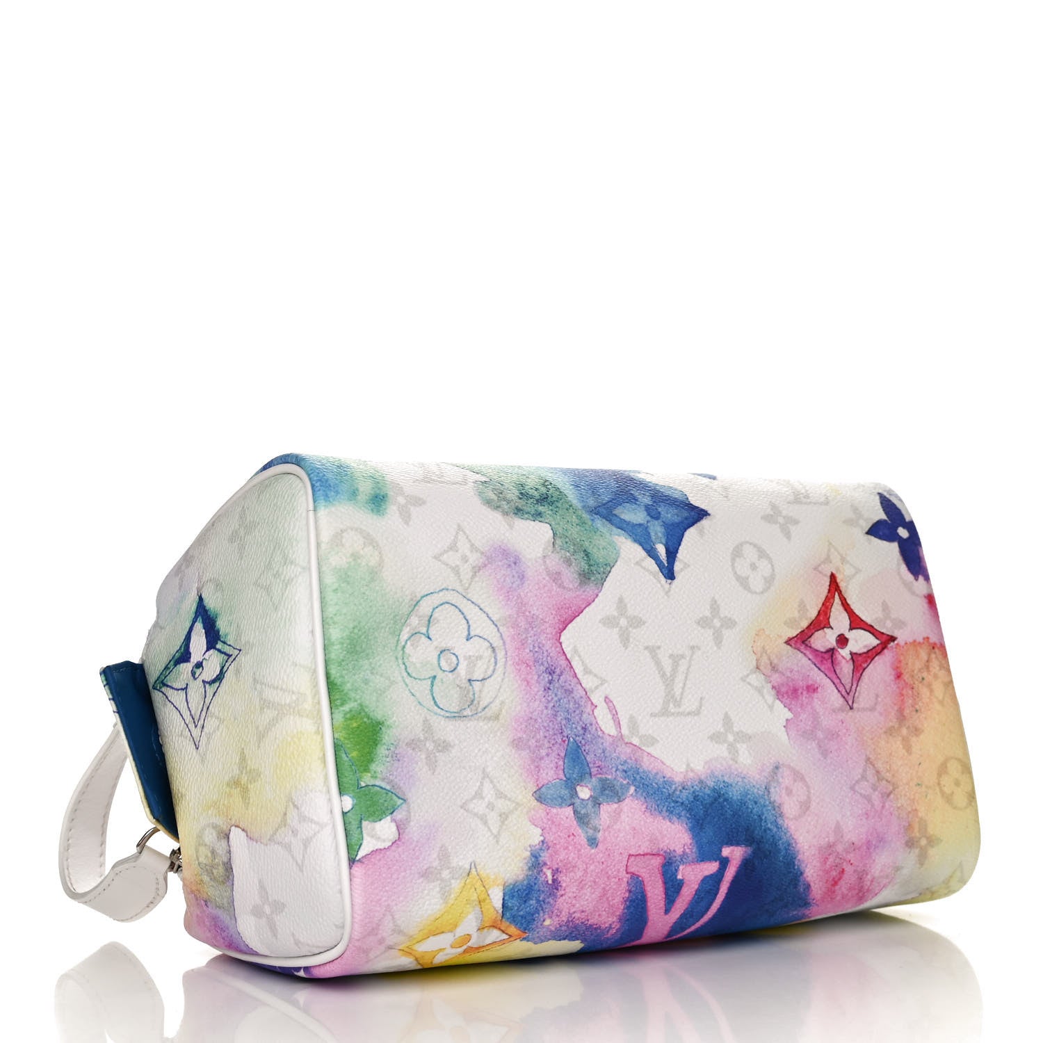 Louis Vuitton Monogram Watercolor Dopp Kit Toilet Pouch Multicolor 4 of 9