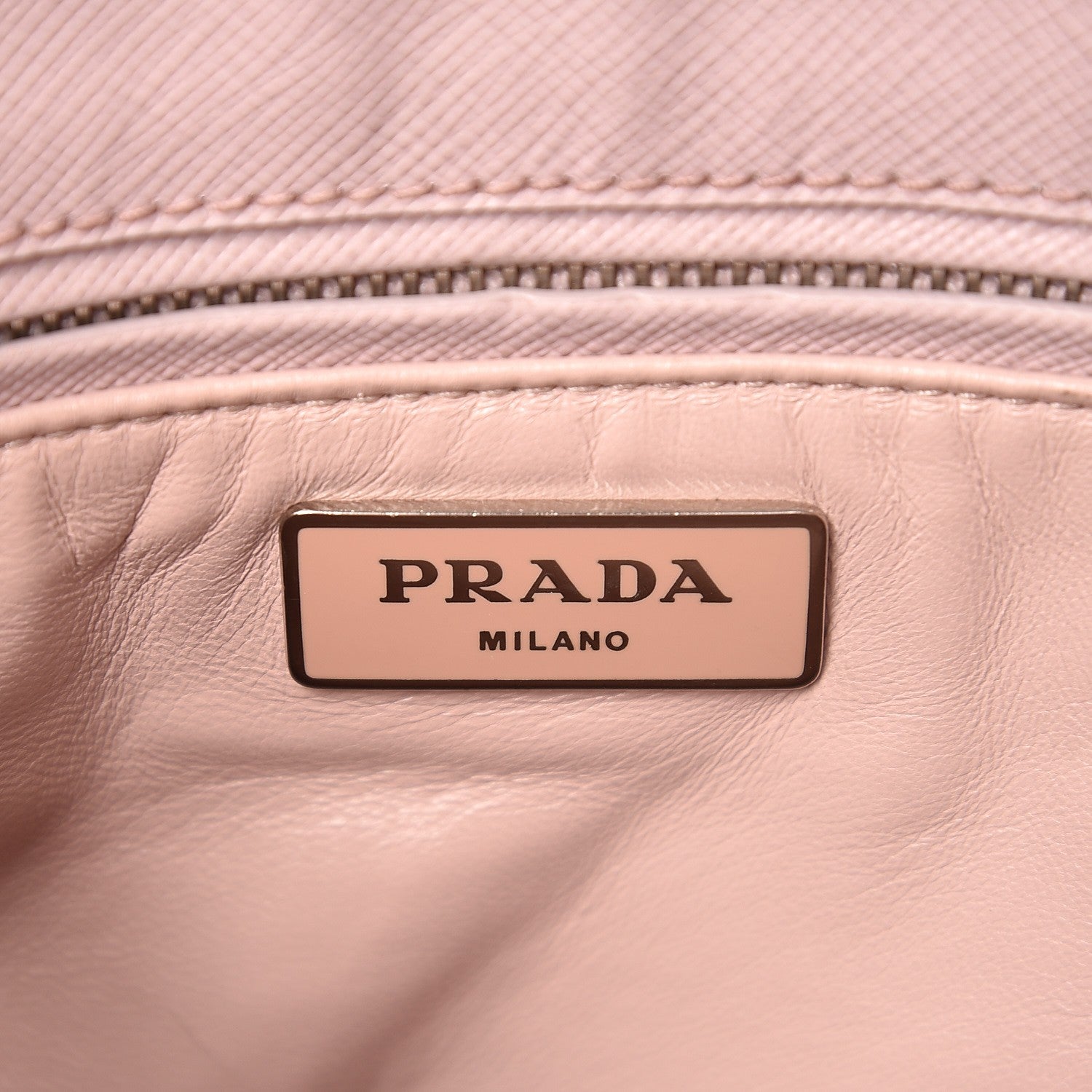 Prada Saffiano Small Galleria Double Zip Tote Mughetto 11 of 12