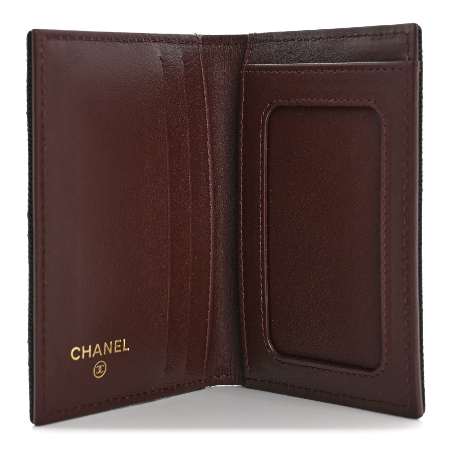 Chanel Caviar Quilted Card Holder Wallet Black 5 of 9