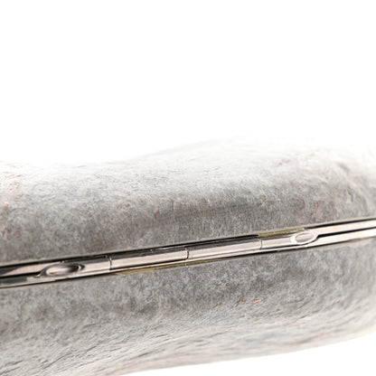 Bottega Veneta Pebble Rock Mini Chain Clutch Grey 6 of 11