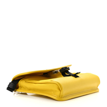 Prada Re-Nylon Saffiano Smartphone Case Crossbody Giallo 4 of 10