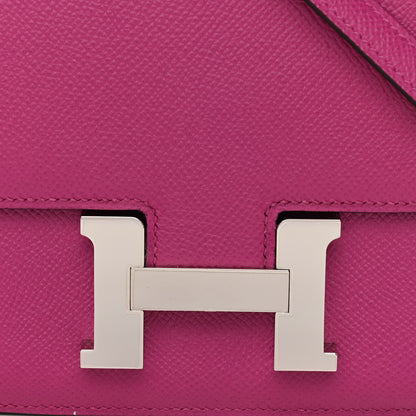 Hermes Epsom Constance 18 Rose Pourpre 8 of 11