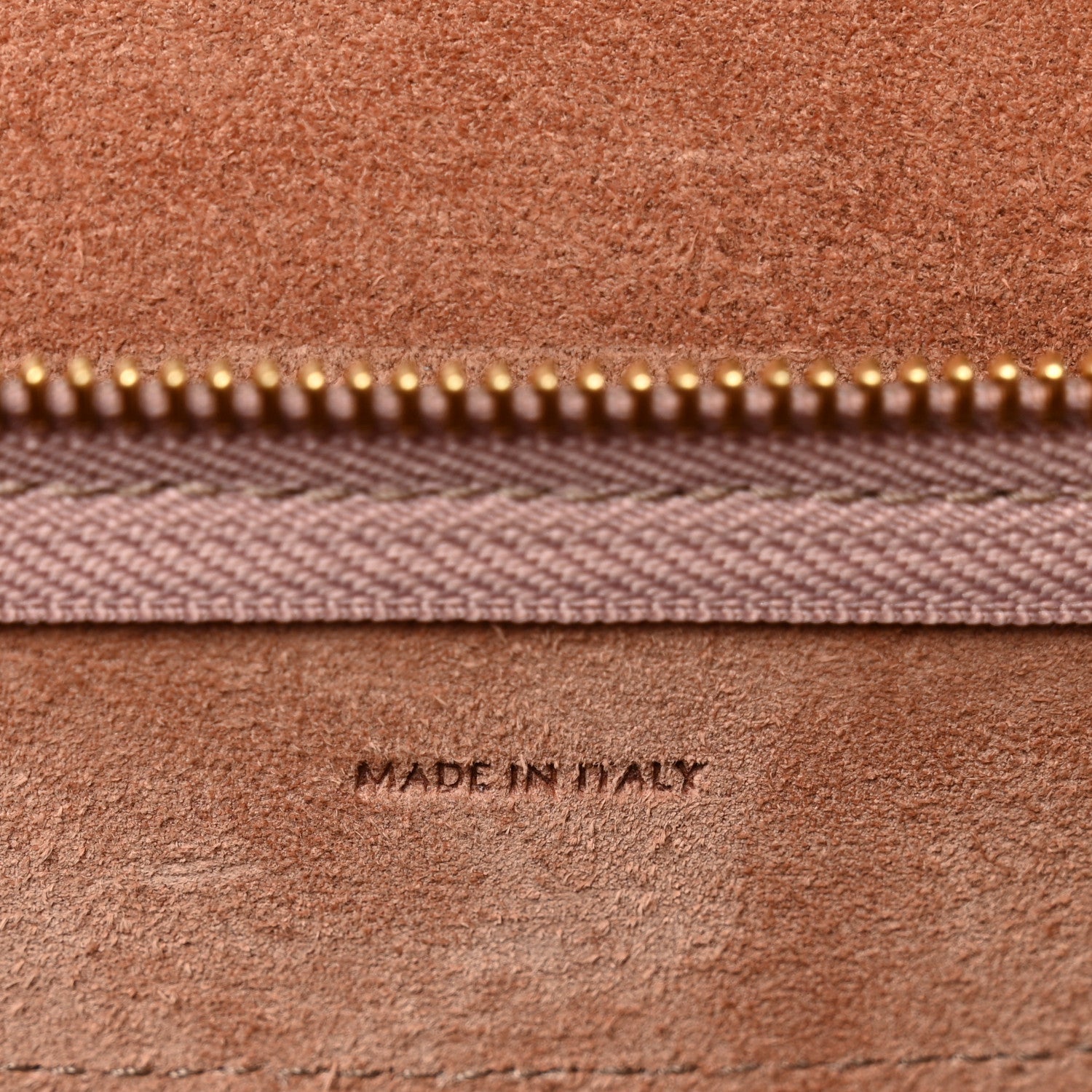Celine Grained Calfskin Nano Belt Bag Antique Rose 6 of 8