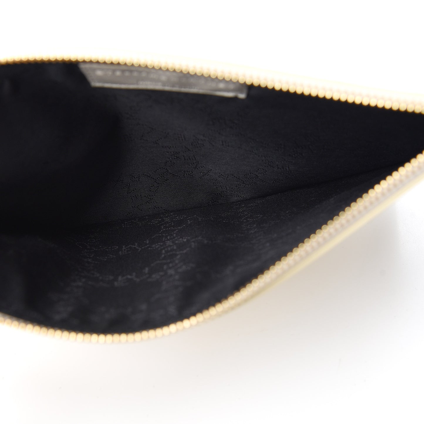 Alter Nappa Star Zipped Clutch White