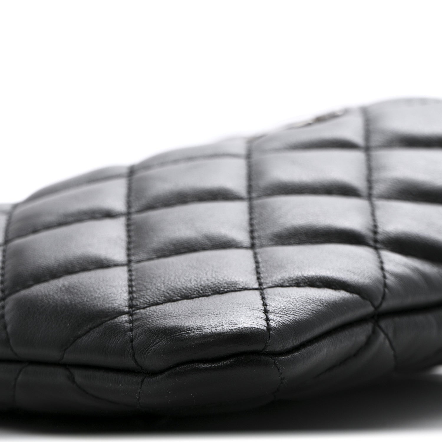 Chanel Lambskin Quilted Crossbody Bag Black 21 of 23