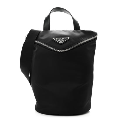 Prada Re-Nylon Sling Backpack Black 1 of 8
