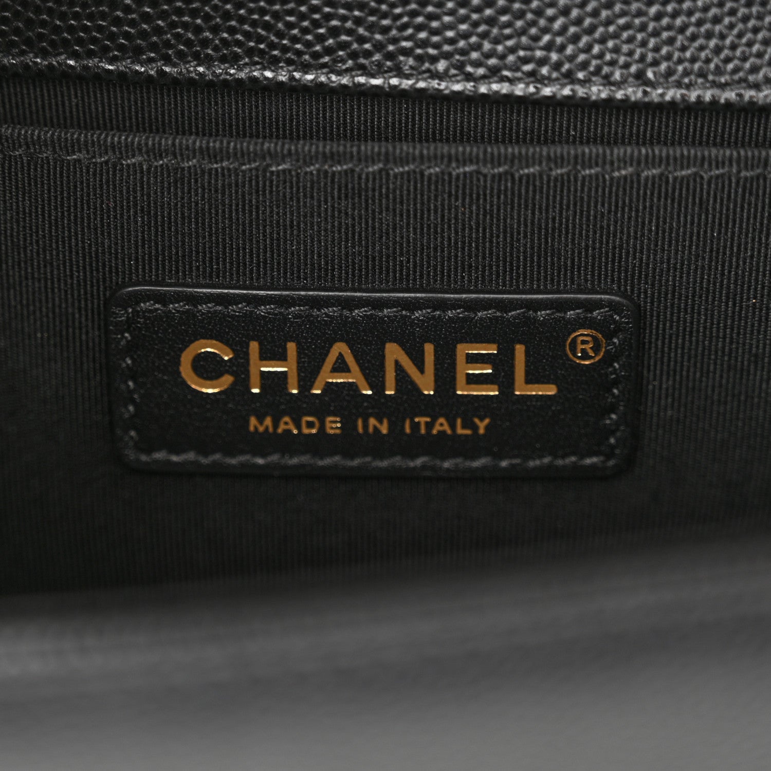 Chanel Caviar Quilted Small Boy Flap Black 6 of 10