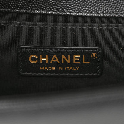 Chanel Caviar Quilted Small Boy Flap Black 6 of 10