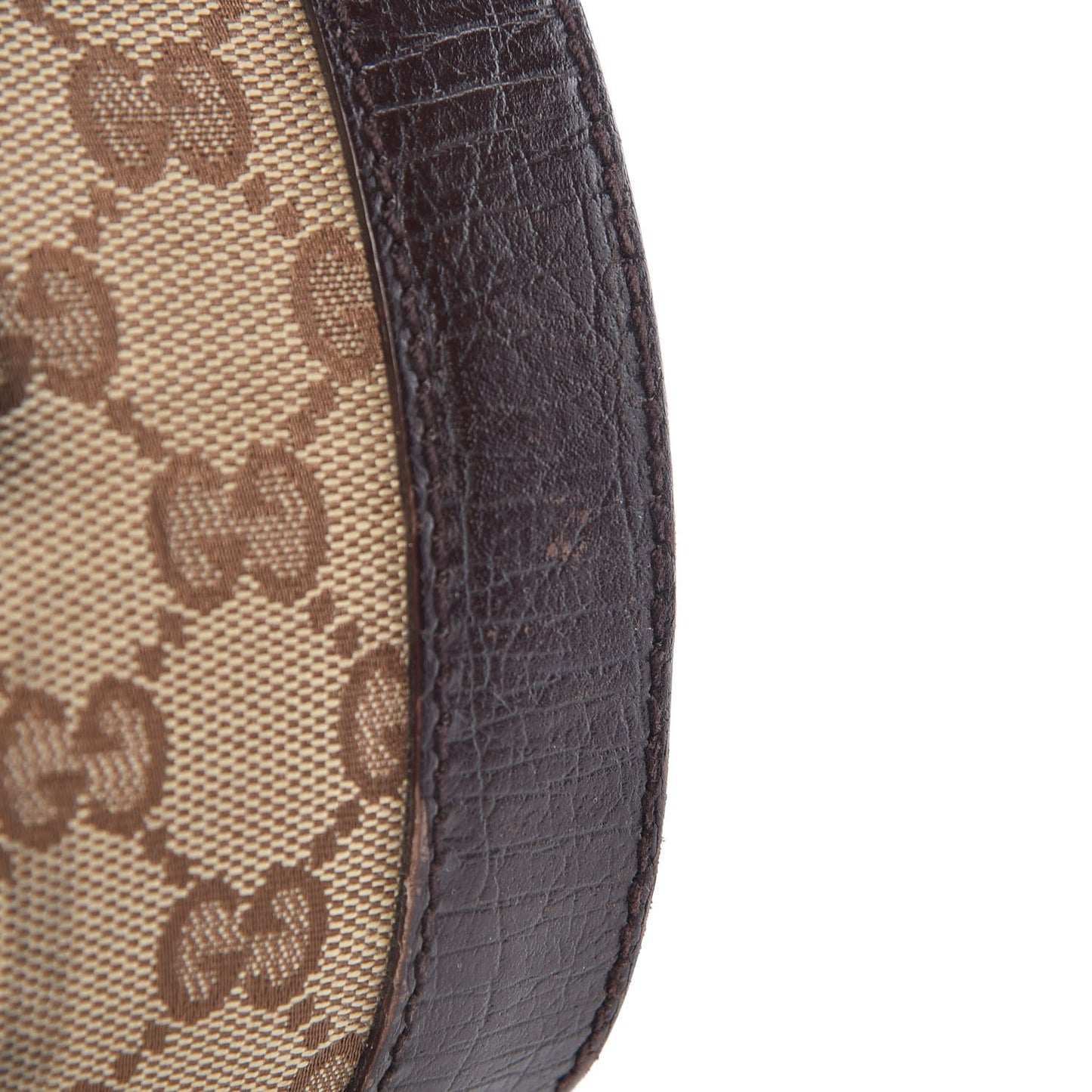 Monogram Bamboo Bullet Bag Dark Brown