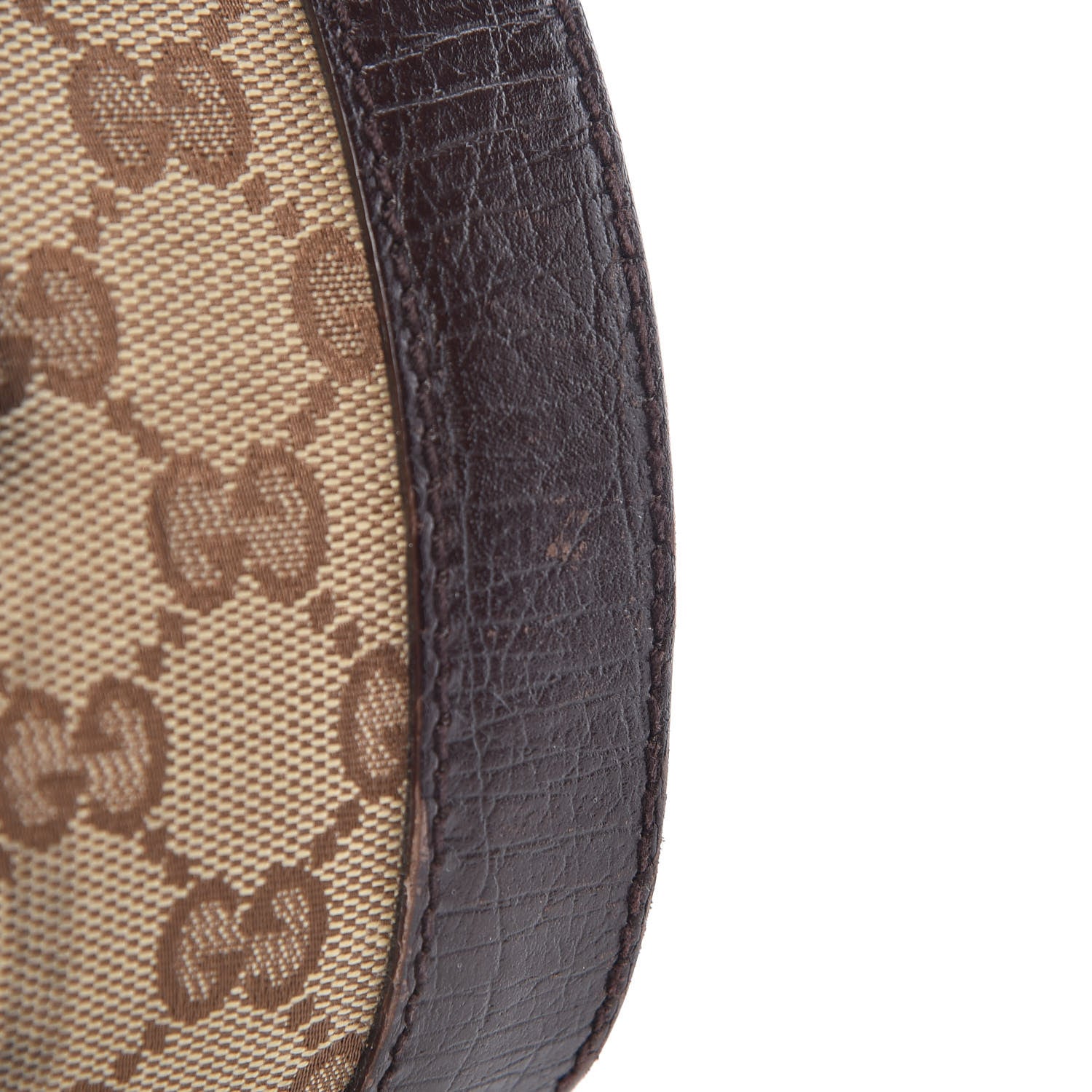 Gucci Monogram Bamboo Bullet Bag Dark Brown 16 of 19