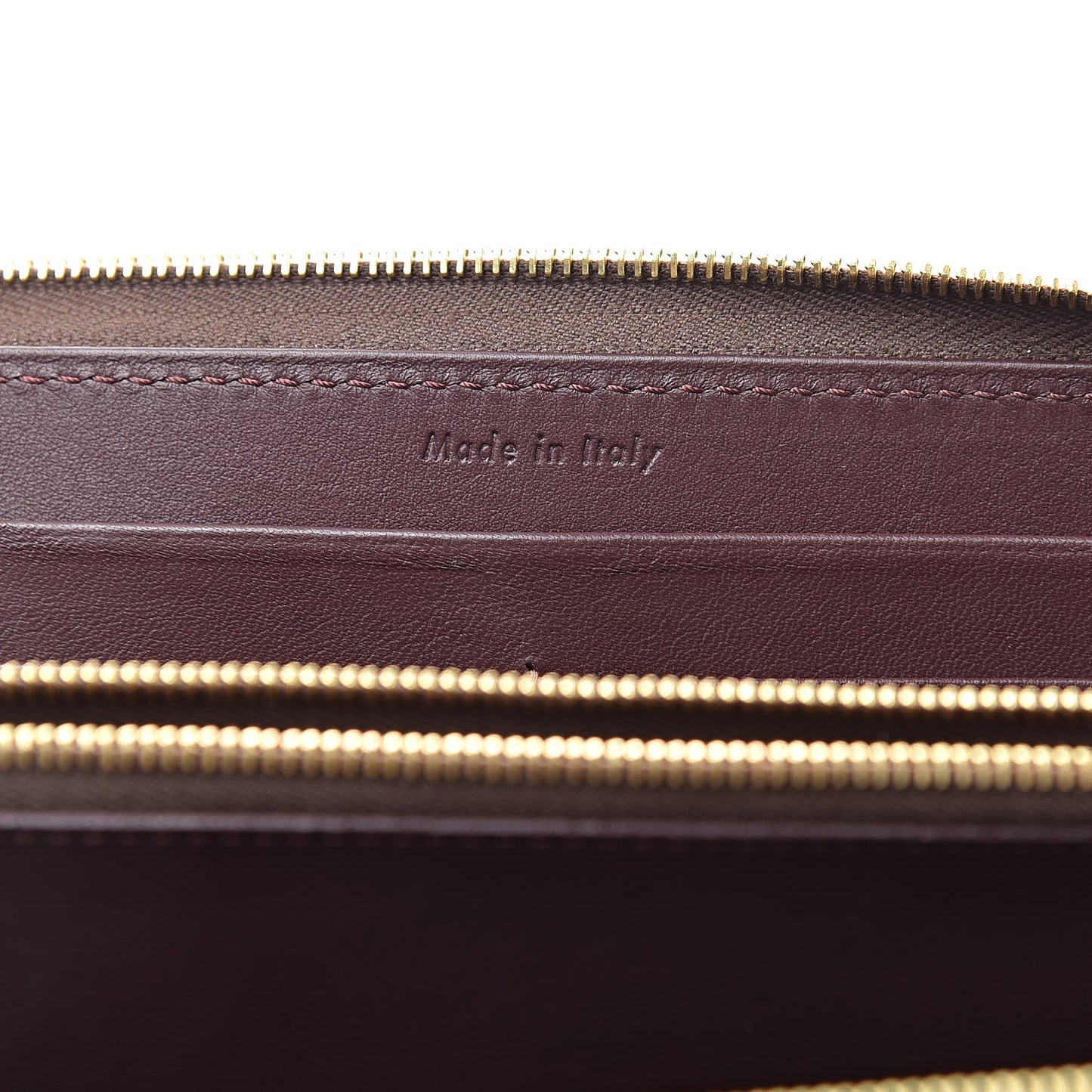 Lambskin Large Zip Around Multifunction Wallet Wine Abyss Blue