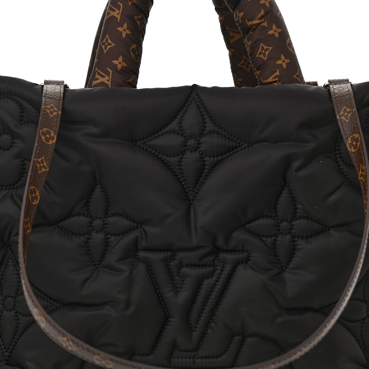Louis Vuitton Econyl Monogram Pillow Giant Onthego GM Black 9 of 9