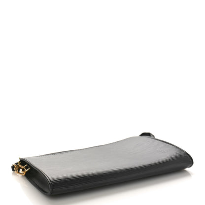 Louis Vuitton Epi Pochette Accessories 24 Black 4 of 8
