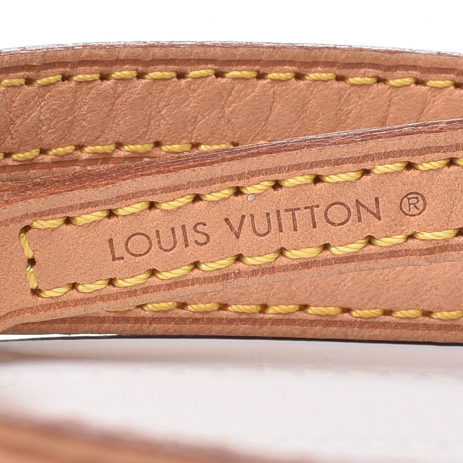 Louis Vuitton Vachetta Long Shoulder Strap VVN 3 of 4