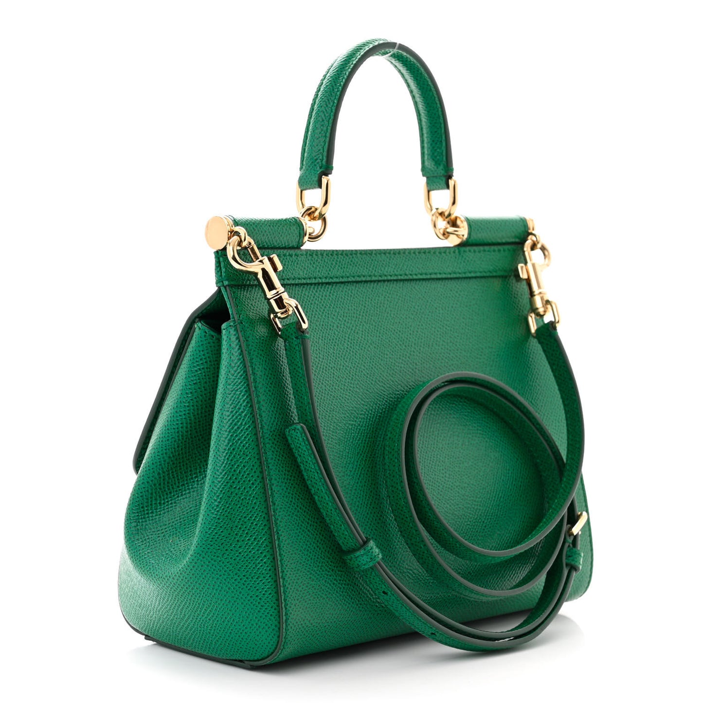 Dauphine Small Miss Sicily Satchel Green