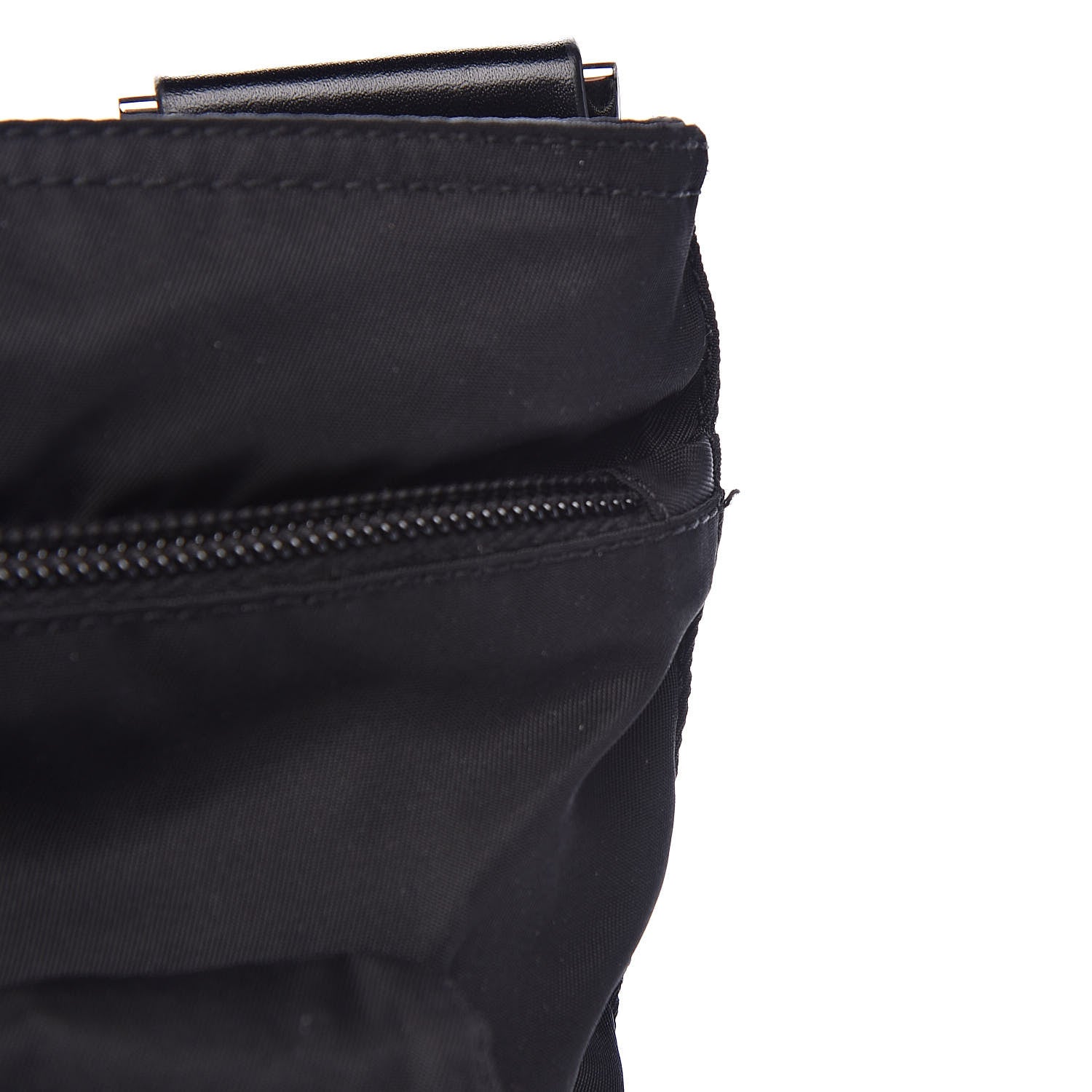 Prada Nylon Vela Messenger Black 9 of 10
