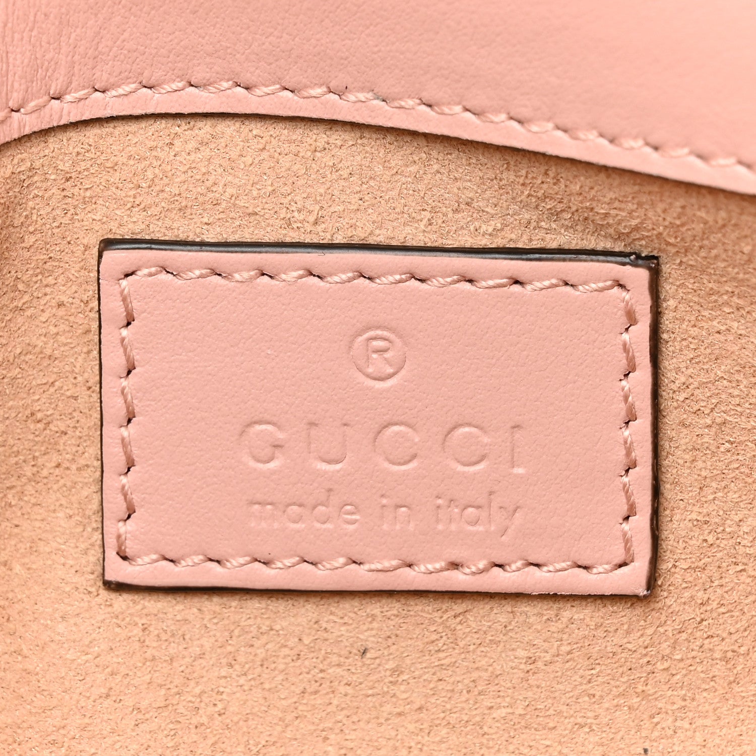 Gucci Calfskin Matelasse Monochrome GG Marmont Chain Belt Bag Perfect Pink 6 of 11