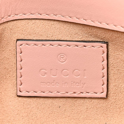 Gucci Calfskin Matelasse Monochrome GG Marmont Chain Belt Bag Perfect Pink 6 of 11