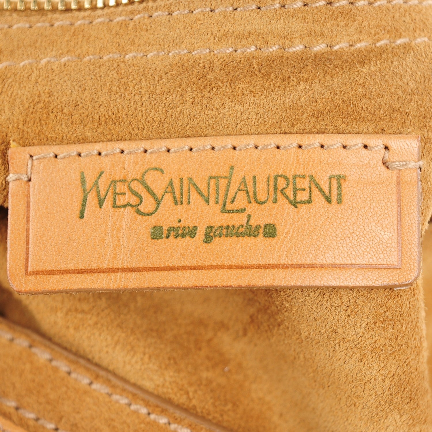 Saint Laurent Calfskin Suede Large Muse Two Camel 8 of 9
