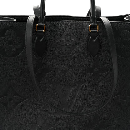 Louis Vuitton Empreinte Monogram Giant Onthego GM Black 8 of 10