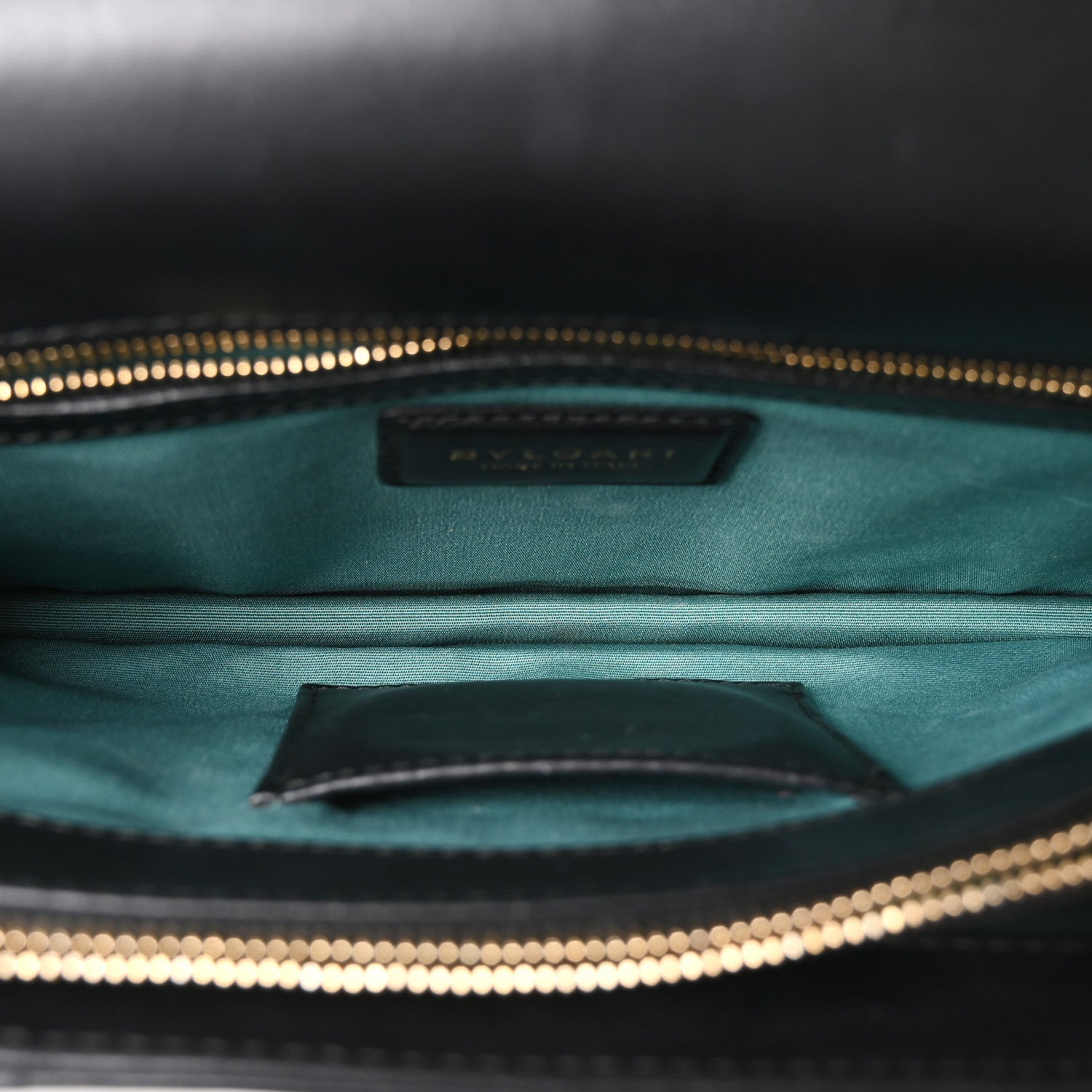 Bulgari Calfskin Serpenti Forever Shoulder Bag Black 6 of 11