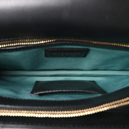 Bulgari Calfskin Serpenti Forever Shoulder Bag Black 6 of 11